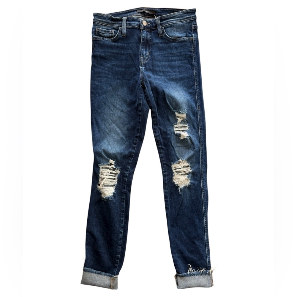 Flying Monkey Midrise Ankle Skinny Jeans